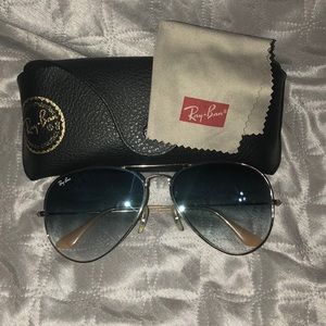 Ray-Ban sunglasses blue face